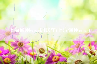 上海通用cruze叫啥车(上汽通用cruze)