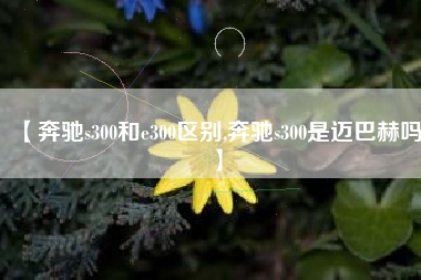 【奔驰s300和e300区别,奔驰s300是迈巴赫吗】 【奔驰s300和e300区别,奔驰s300是迈巴赫吗】