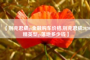 【别克君威gs金融购车价格,别克君威2020精英型gs落地多少钱】 【别克君威gs金融购车价格,别克君威2020精英型gs落地多少钱】