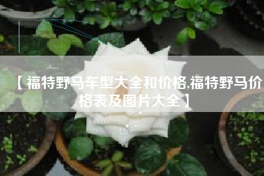 【福特野马车型大全和价格,福特野马价格表及图片大全】