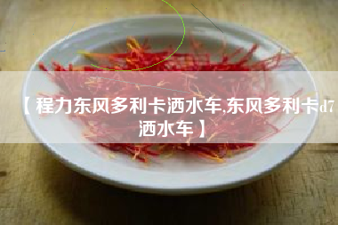 【程力东风多利卡洒水车,东风多利卡d7洒水车】